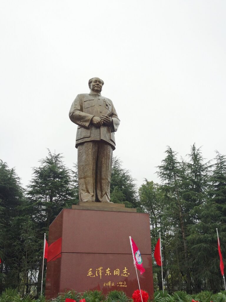 Mao Zedong Square, Shaoshan, Hunan — the statue and memorial plaza